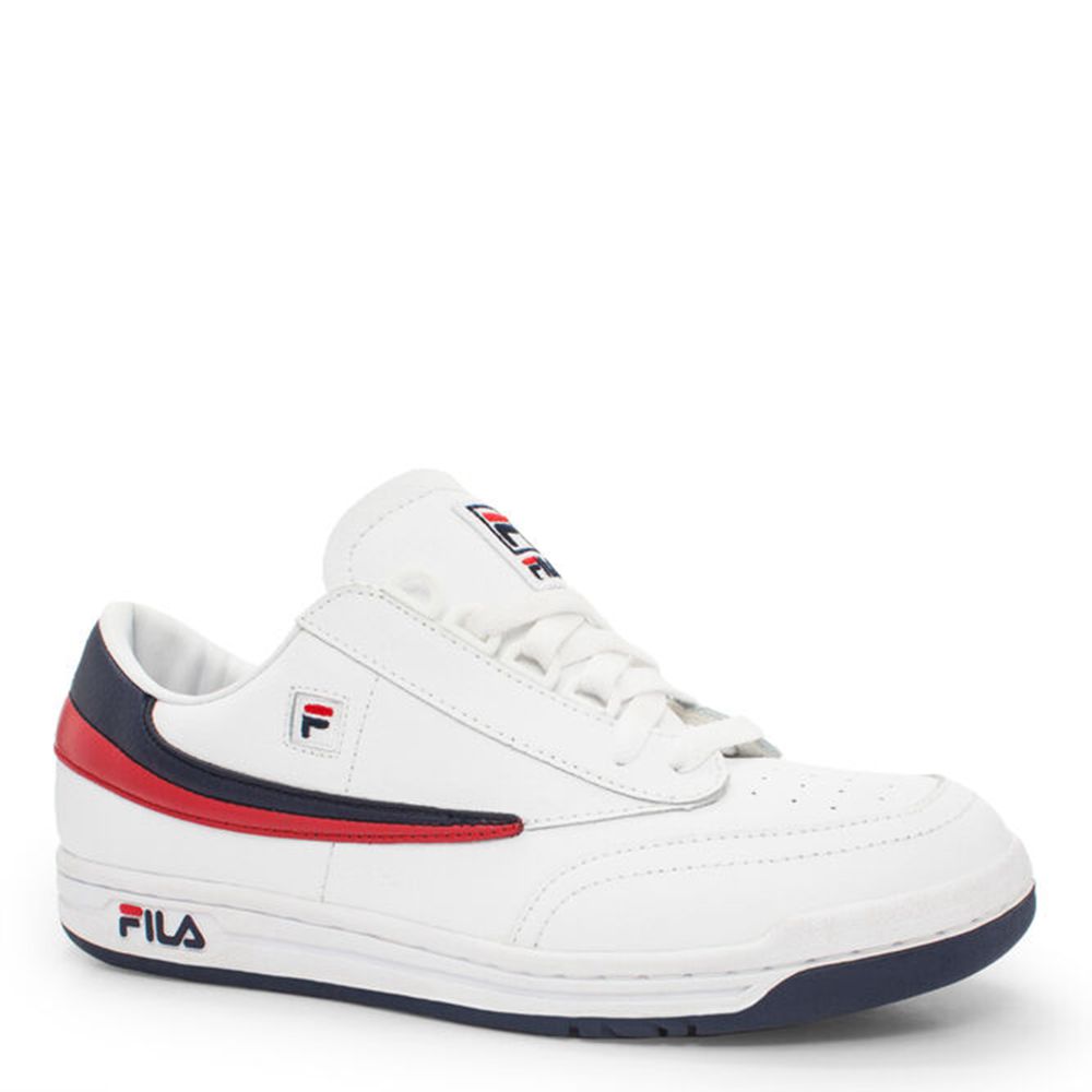 Fila Original Tennis Trainers White - Mens - 10278LUID